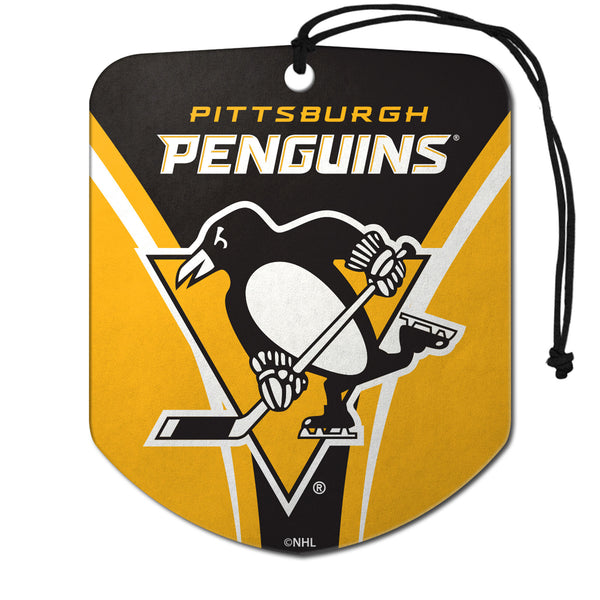 fanmats NHL - Pittsburgh Penguins Air Freshener 2-pk