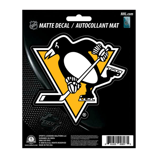 fanmats NHL - Pittsburgh Penguins Matte Decal