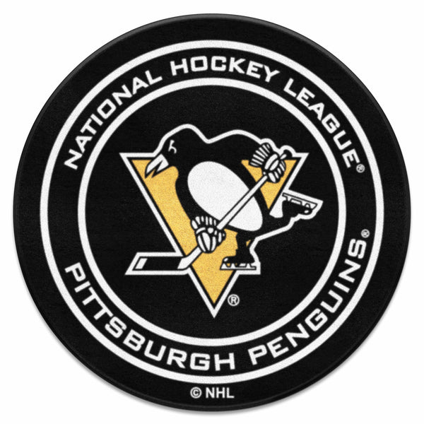 fanmats NHL - Pittsburgh Penguins Puck Mat