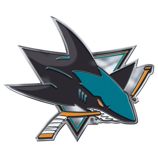fanmats NHL - San Jose Sharks Embossed Color Emblem