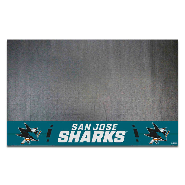 fanmats NHL - San Jose Sharks Grill Mat - Standard