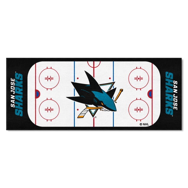 fanmats NHL - San Jose Sharks Rink Runner
