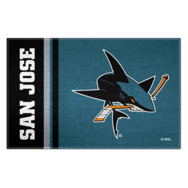fanmats NHL - San Jose Sharks Starter Mat - Uniform