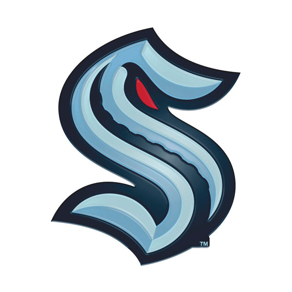 fanmats NHL - Seattle Kraken Embossed Color Emblem