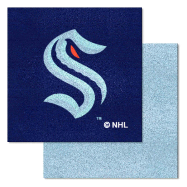 fanmats NHL - Seattle Kraken Team Carpet Tiles