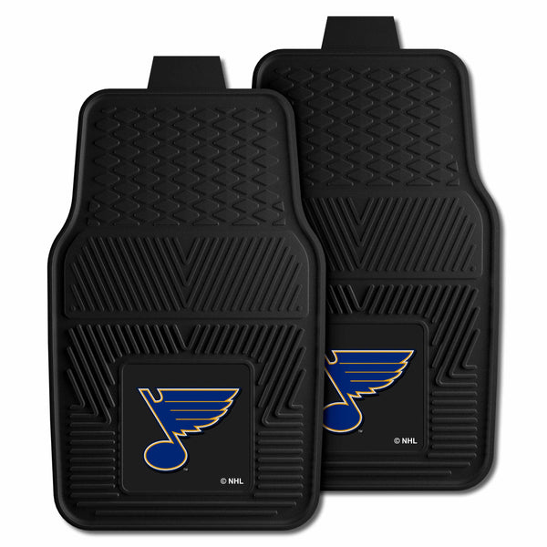 fanmats NHL - St. Louis Blues 2-pc Vinyl Car Mat Set