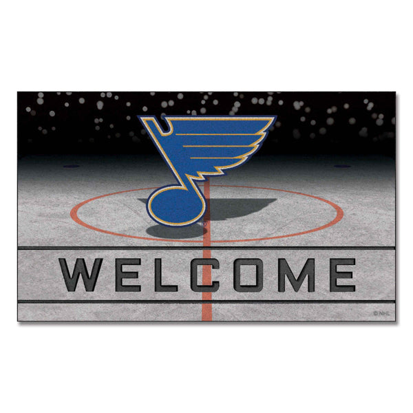 fanmats NHL - St. Louis Blues Crumb Rubber Door Mat