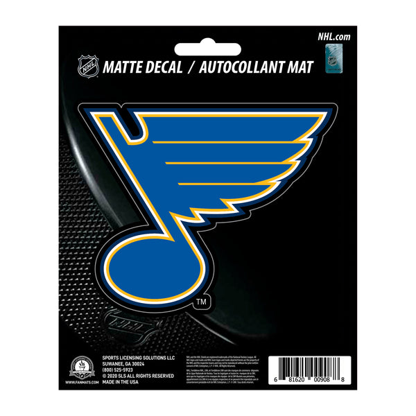 fanmats NHL - St. Louis Blues Matte Decal