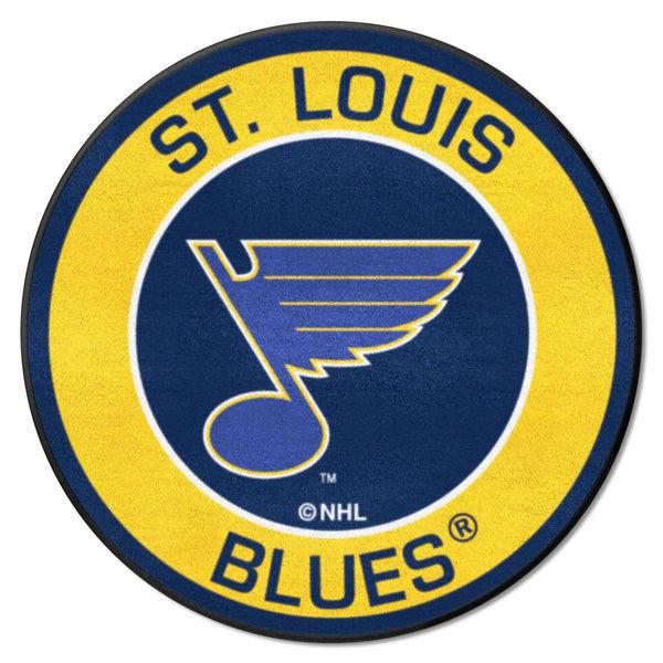 fanmats NHL - St. Louis Blues Roundel Mat