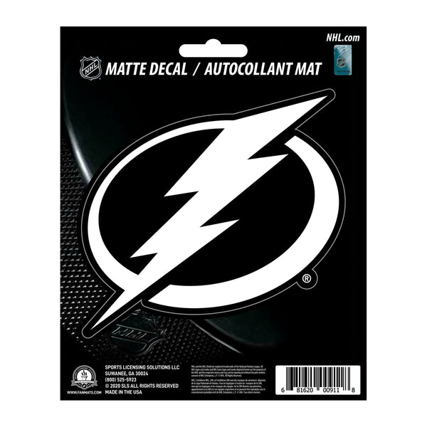 fanmats NHL - Tampa Bay Lightning Matte Decal