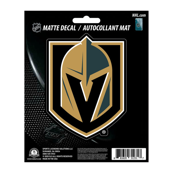 fanmats NHL - Vegas Golden Knights Matte Decal