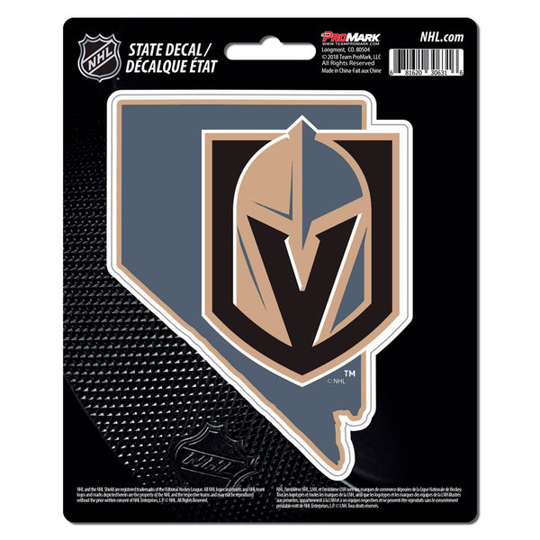 fanmats NHL - Vegas Golden Knights State Shape Decal