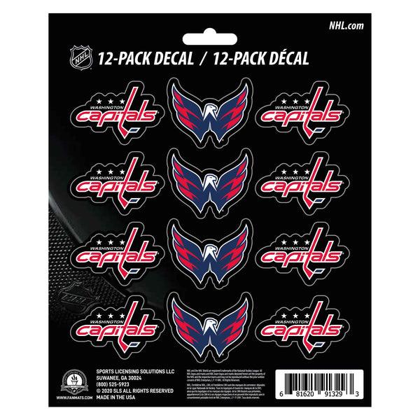 fanmats NHL - Washington Capitals Mini Decal 12-pk