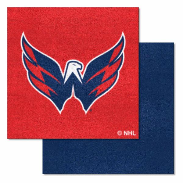 fanmats NHL - Washington Capitals Team Carpet Tiles