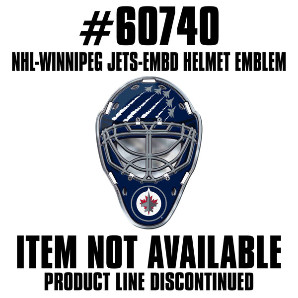 fanmats NHL - Winnipeg Jets Embossed Helmet Emblem