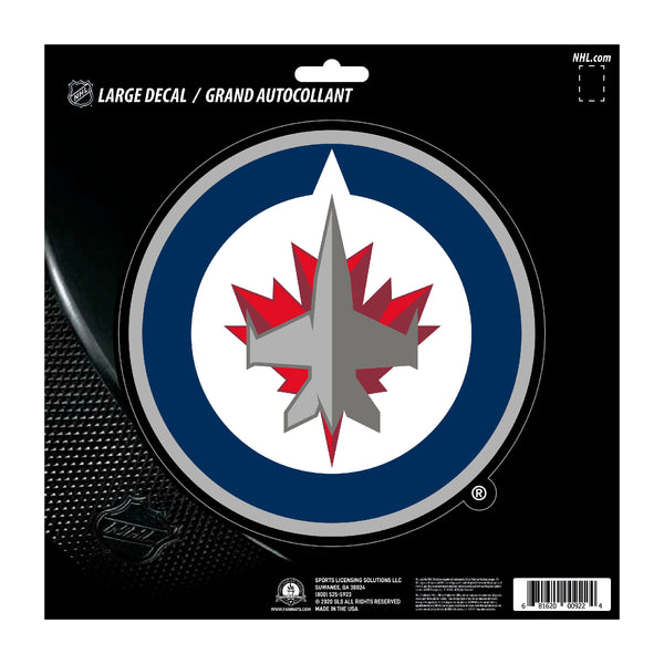 fanmats NHL - Winnipeg Jets Large Decal