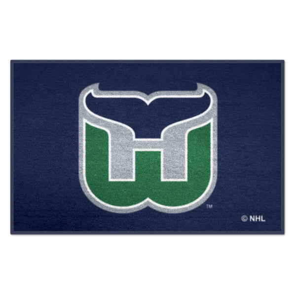 fanmats NHLV - Hartford Whalers Starter Mat - Retro