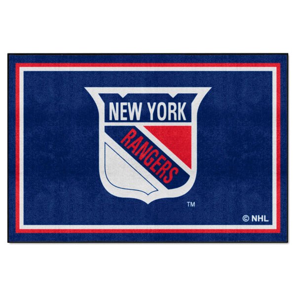 fanmats NHLV - New York Rangers 5x8 Rug