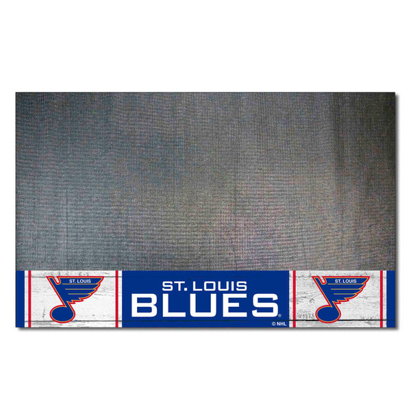 fanmats NHLV - St. Louis Blues Grill Mat - Retro