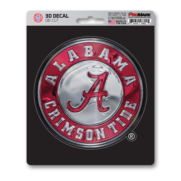 fanmats University of Alabama 3D Decal