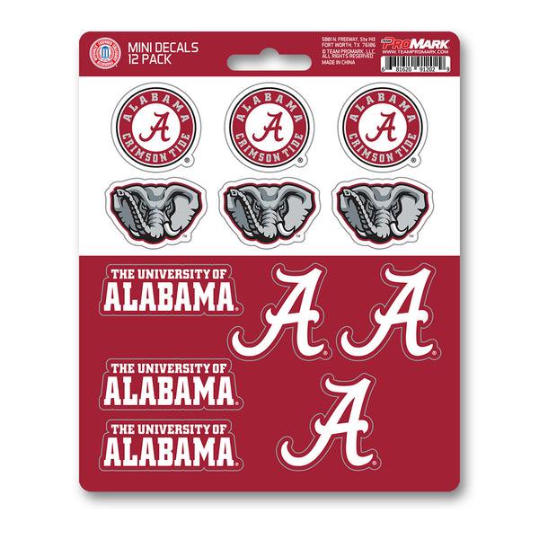 fanmats University of Alabama Mini Decal 12-pk
