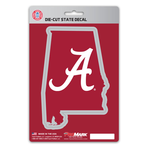 fanmats University of Alabama State Shape Decal