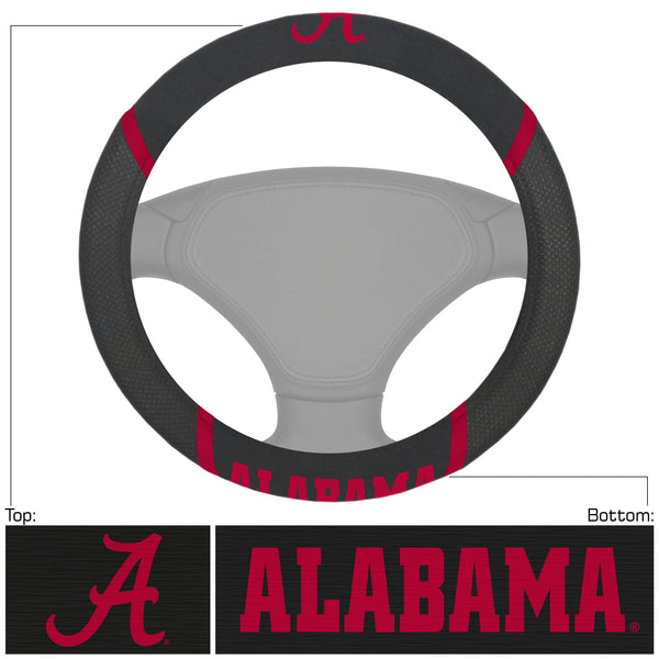 fanmats University of Alabama Steering Wheel Cover