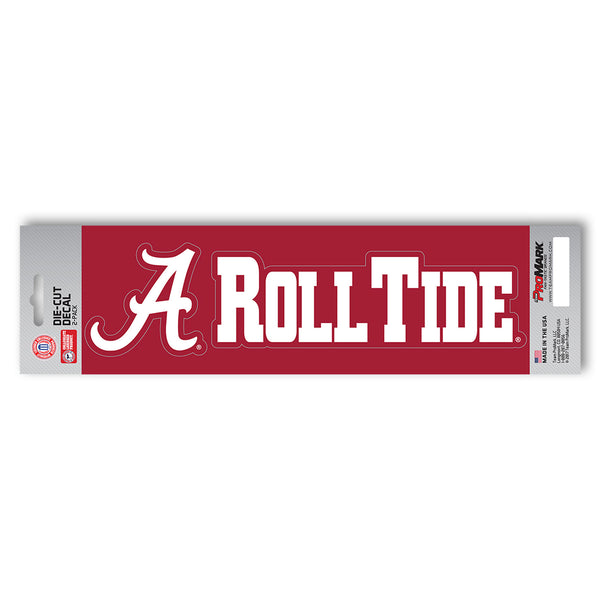 fanmats University of Alabama Team Slogan Decal