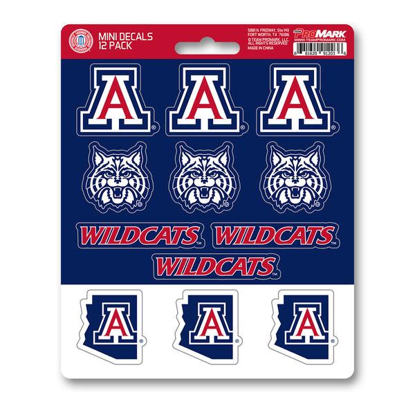 fanmats University of Arizona Mini Decal 12-pk