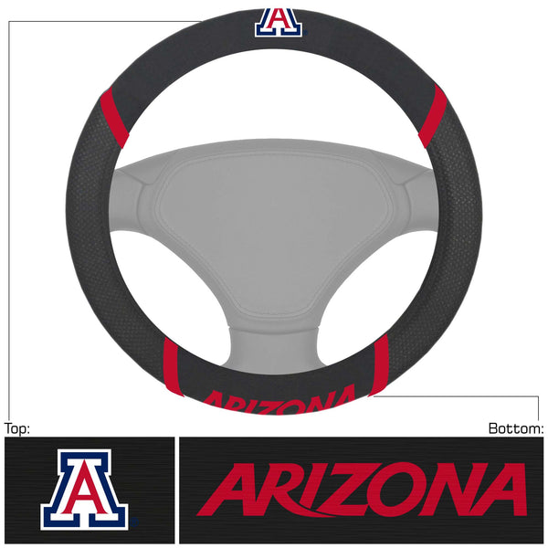 fanmats University of Arizona Steering Wheel Cover