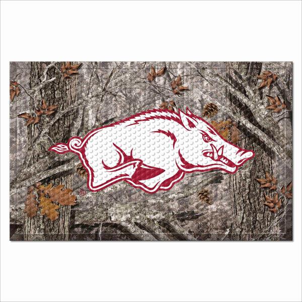 fanmats University of Arkansas Camo Scraper Mat