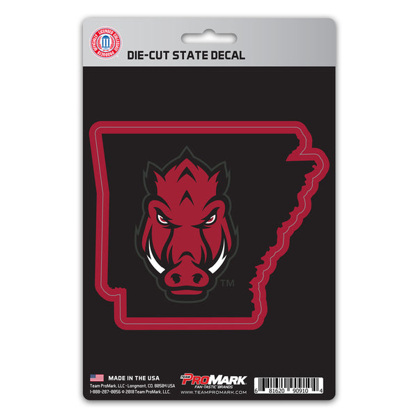 fanmats University of Arkansas State Shape Decal