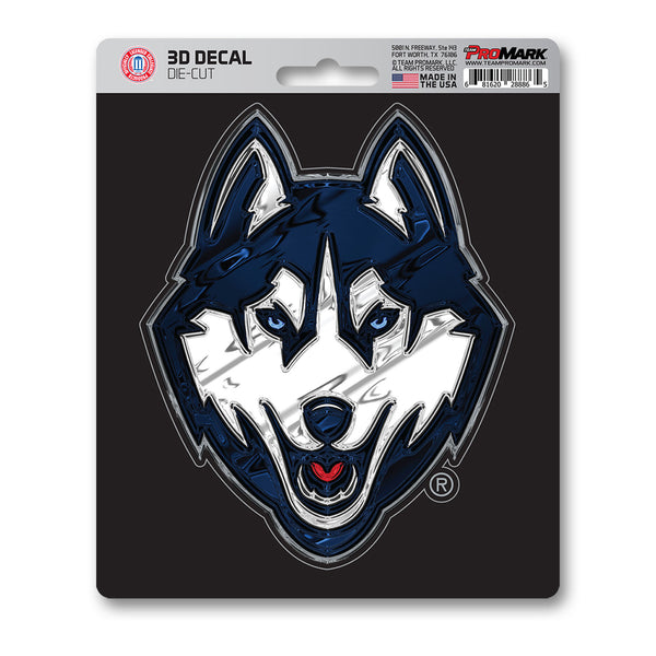 fanmats University of Connecticut 3D Decal