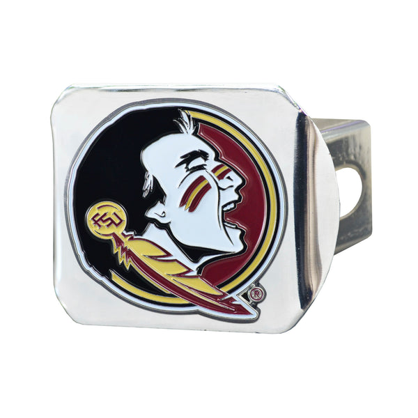 fanmats Florida State University Color on Chrome Hitch Cover
