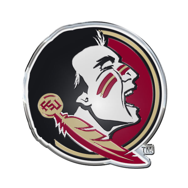 fanmats Florida State University Embossed Color Emblem