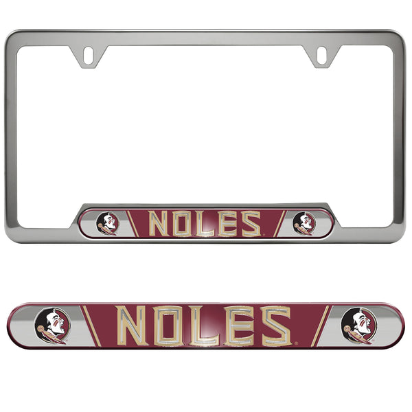 fanmats Florida State University Embossed License Plate Frame