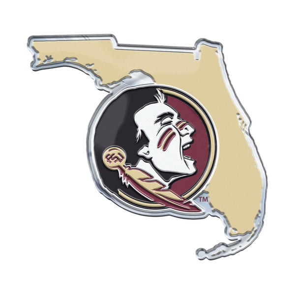 fanmats Florida State University Embossed State Emblem