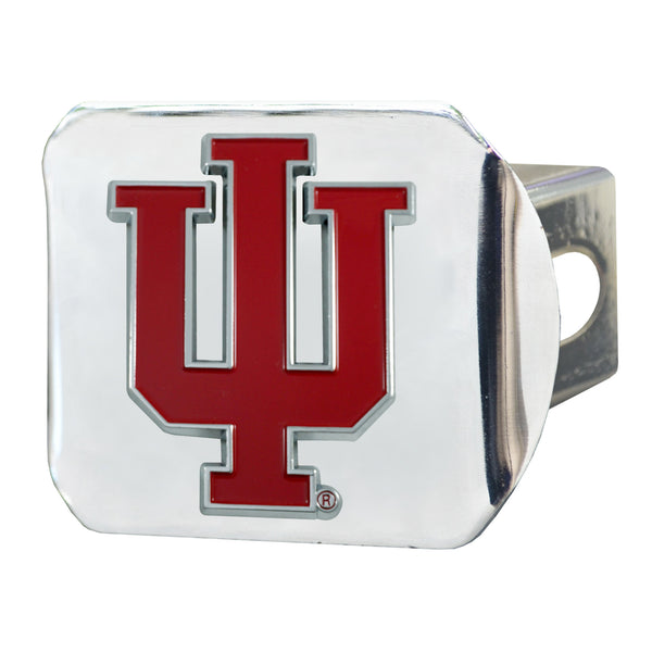 fanmats Indiana University Color on Chrome Hitch Cover