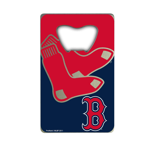 fanmats MLB - Boston Red Sox Credit Card Bottle Opener