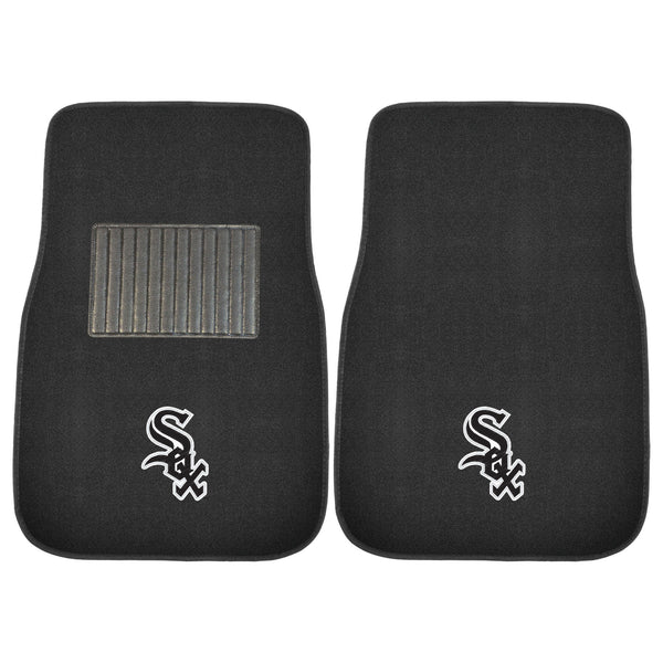 fanmats MLB - Chicago White Sox 2-pc Embroidered Car Mat Set