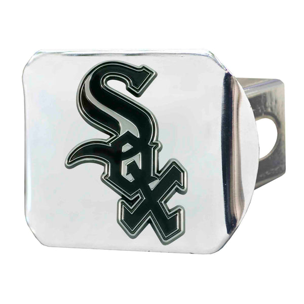 fanmats MLB - Chicago White Sox Chrome on Chrome Hitch Cover