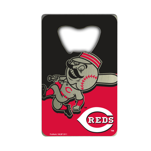 fanmats MLB - Cincinnati Reds Credit Card Bottle Opener
