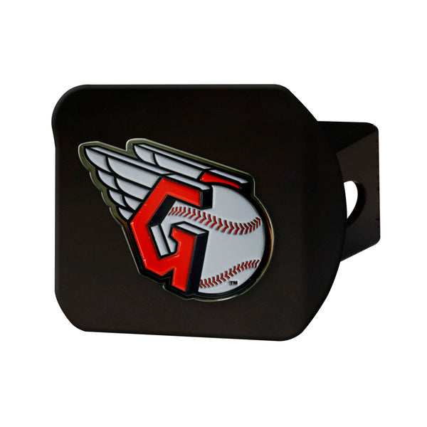 fanmats MLB - Cleveland Guardians Color on Black Hitch Cover