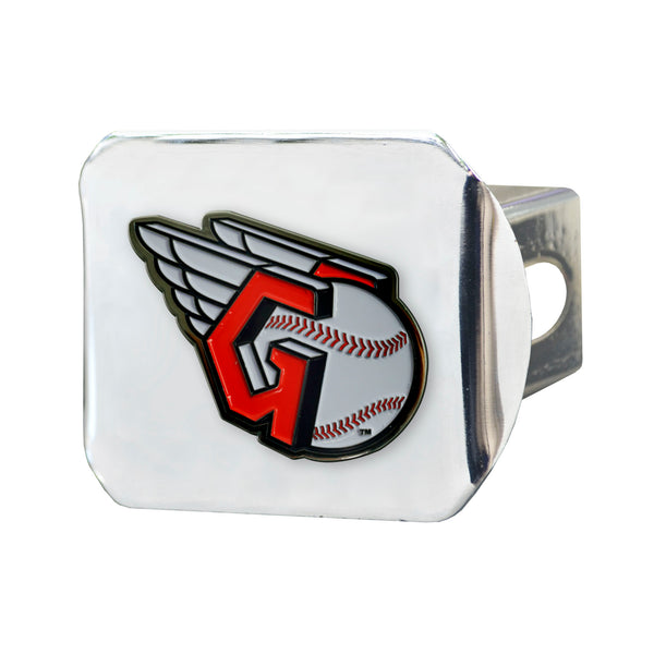 fanmats MLB - Cleveland Guardians Color on Chrome Hitch Cover