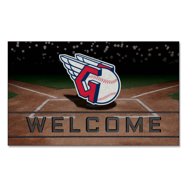 fanmats MLB - Cleveland Guardians Crumb Rubber Door Mat