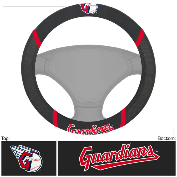 fanmats MLB - Cleveland Guardians Steering Wheel Cover