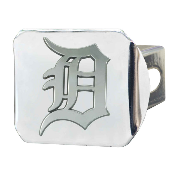 fanmats MLB - Detroit Tigers Chrome on Chrome Hitch Cover