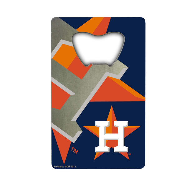 fanmats MLB - Houston Astros Credit Card Bottle Opener