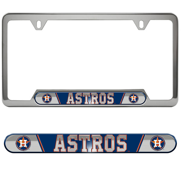fanmats MLB - Houston Astros Embossed License Plate Frame