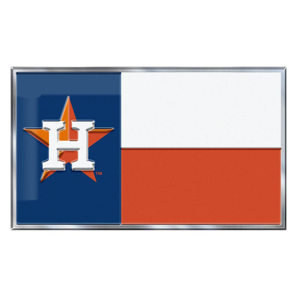 fanmats MLB - Houston Astros Embossed State Flag Emblem